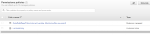 AWS Policies