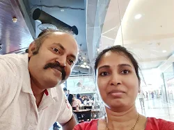 Founder Kanti Kalyan Arumilli with spouse in Hyderabad, India