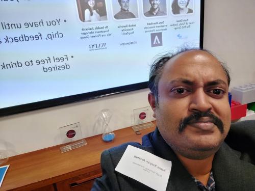 Founder Kanti Kalyan Arumilli at Business Networking Event in London, United Kingdom