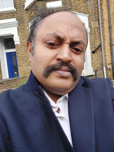 Founder Kanti Kalyan Arumilli in London, United Kingdom
